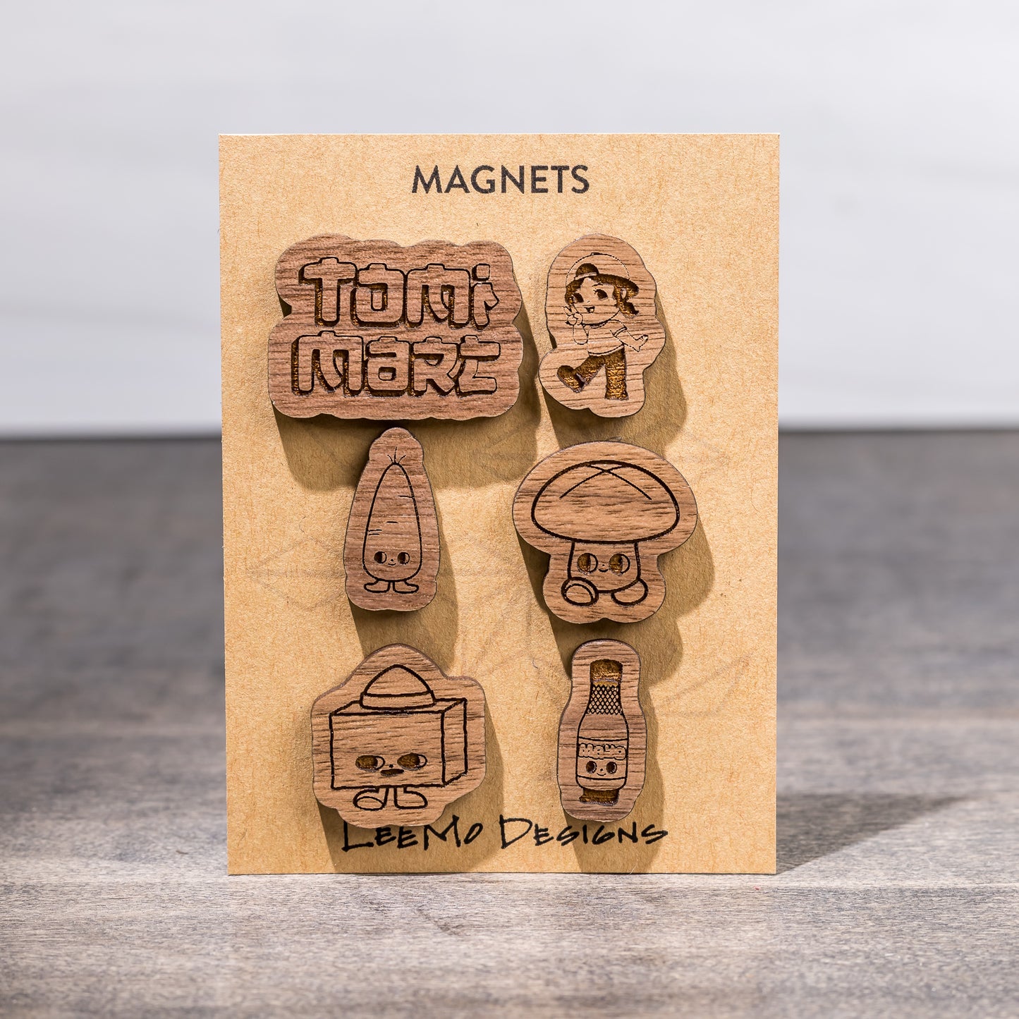 Decorative Magnets - Tomi Mart Set