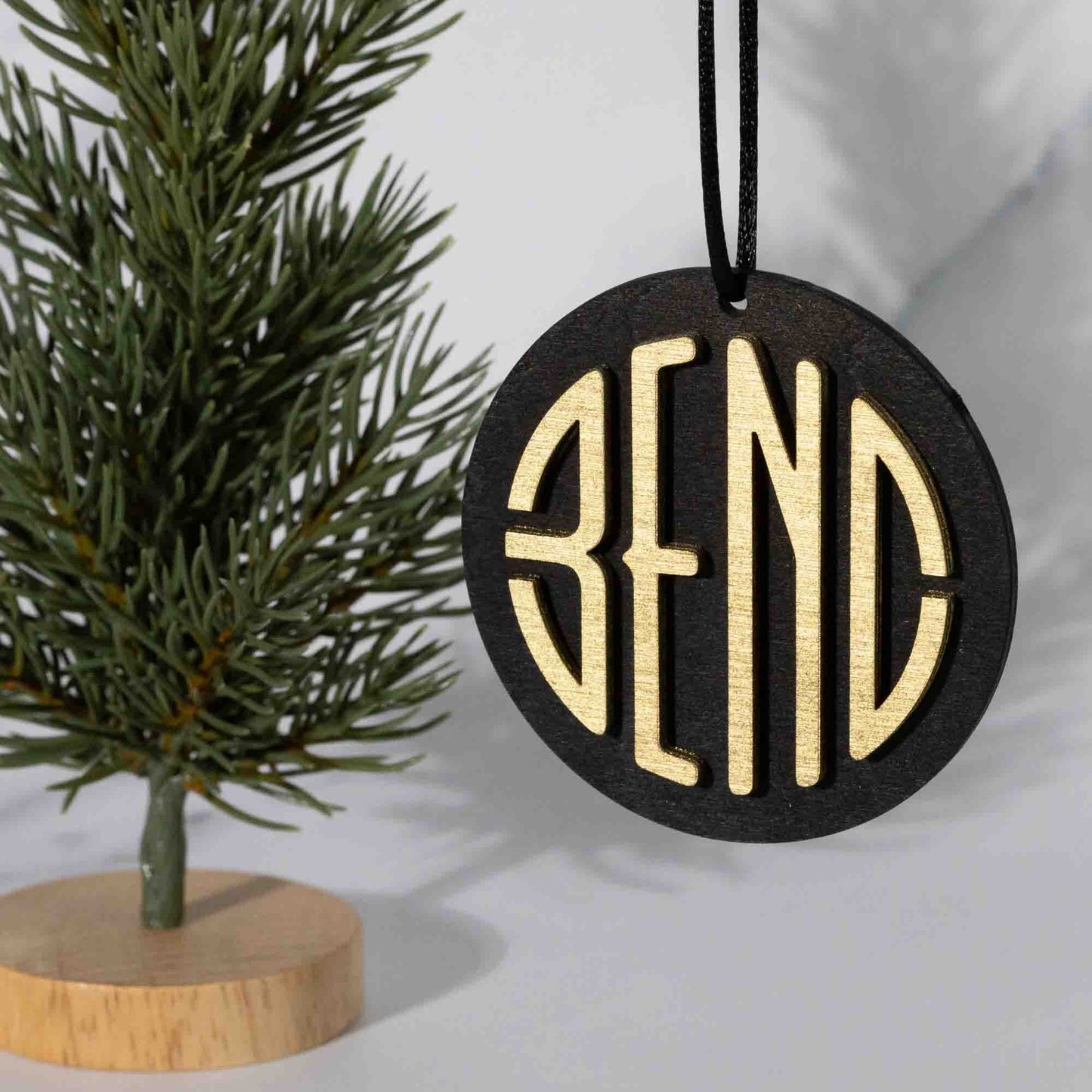 State Christmas Ornaments: Bend, Oregon (Layered) - LeeMo Designs