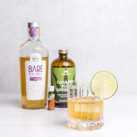 Mocktail of The Month: Cucumber Aloe Margarita - LeeMo Designs