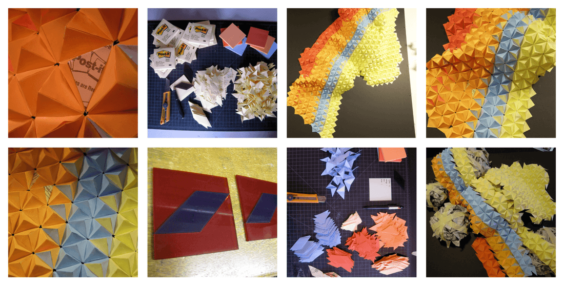Origami Post-It Project - LeeMo Designs