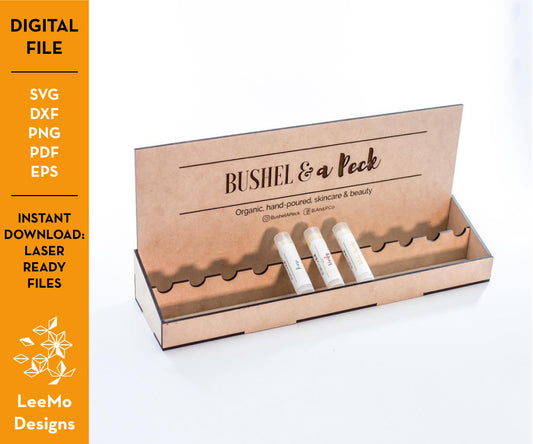 Digital Download: 11 Lip Balm Tester Display