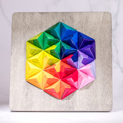 Origami Art - Rainbowed