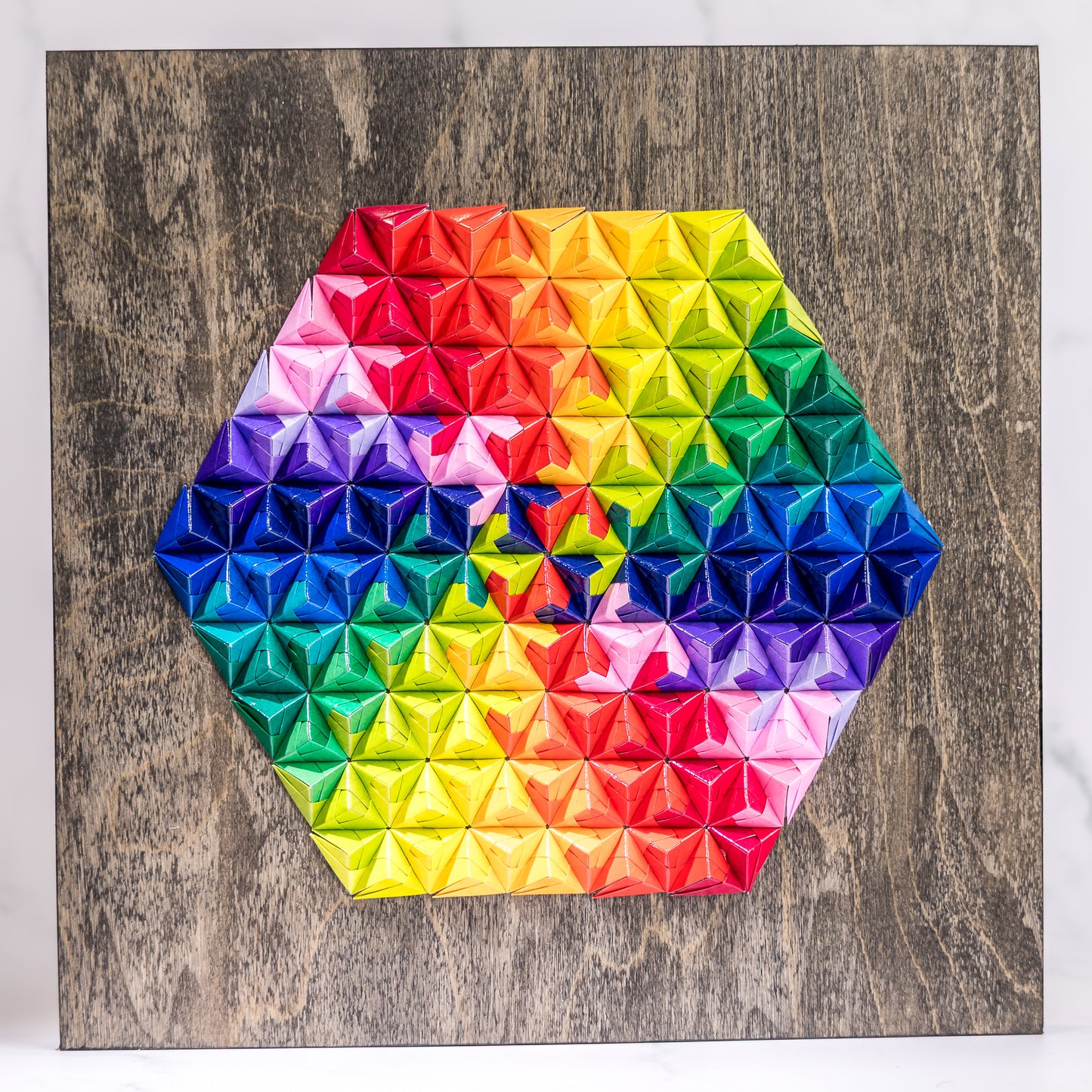 Origami Art - Rainbow Ninja