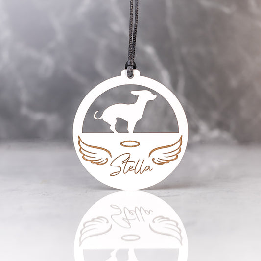 Custom Wood Ornaments: Memorial Pet Ornament