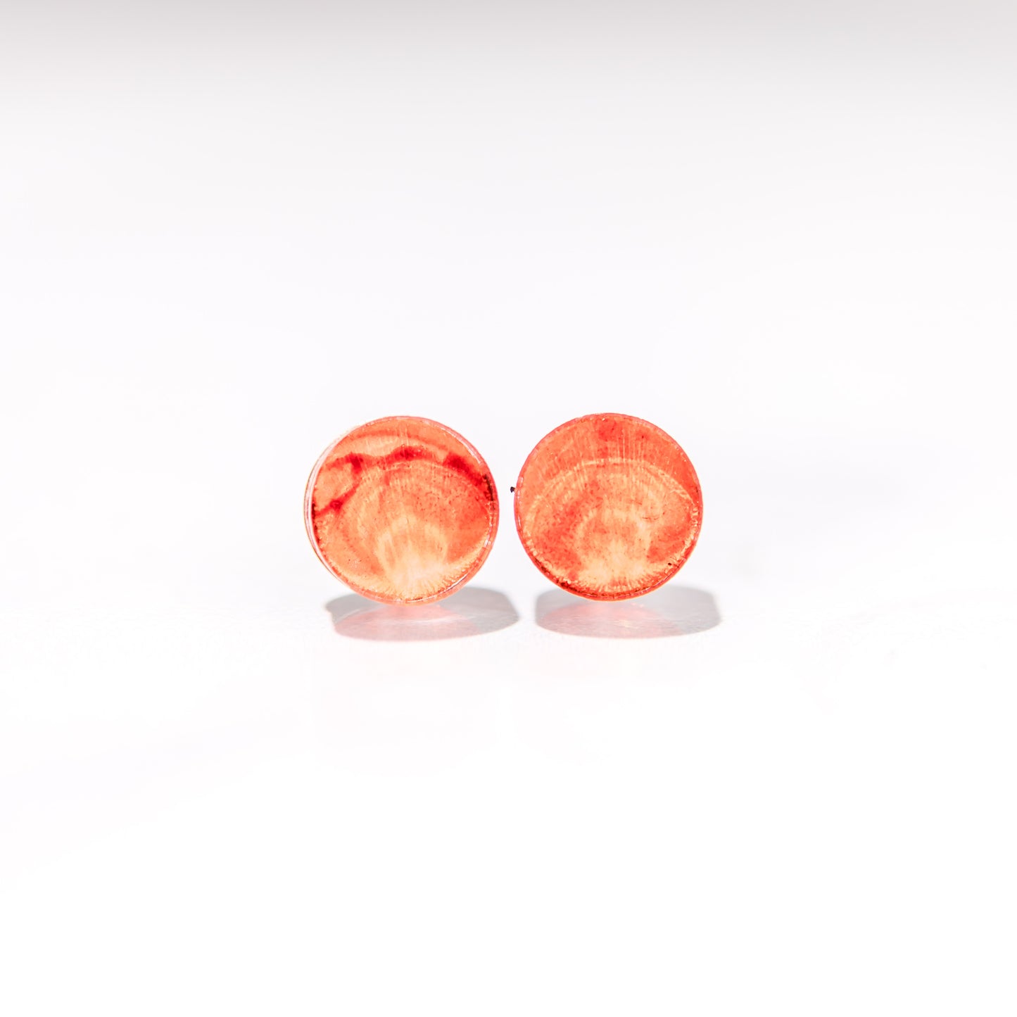 Acrylic Earrings - Alcohol Ink Studs