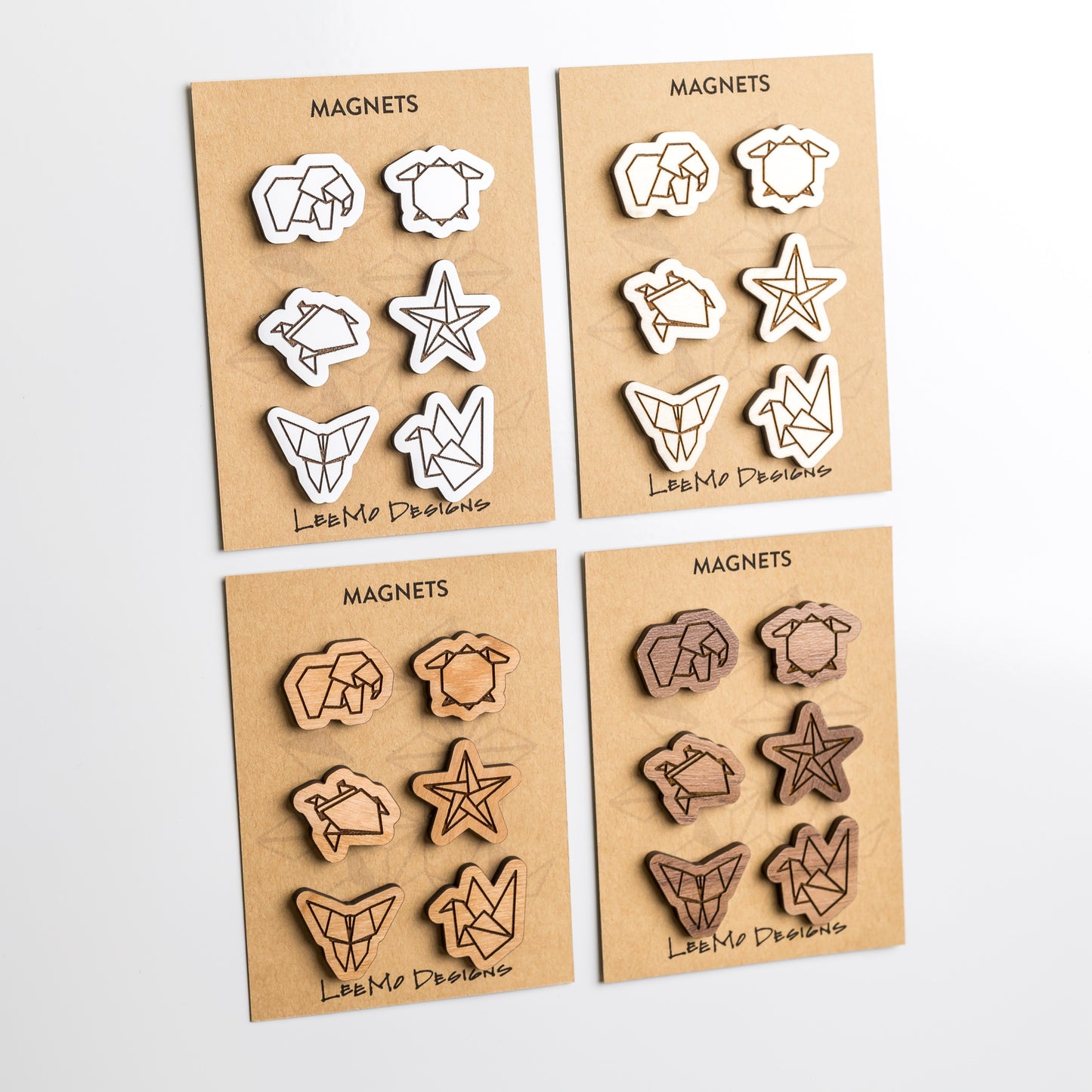 Decorative Magnets - Origami Set