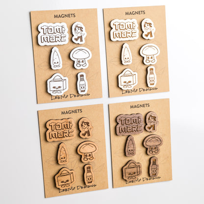 Decorative Magnets - Tomi Mart Set