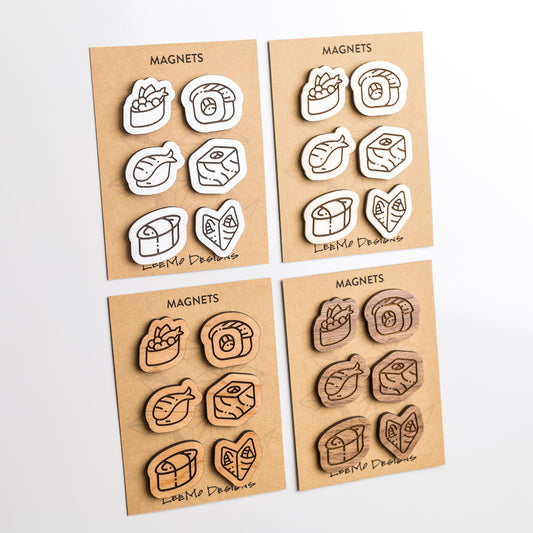 Decorative Magnets - Sushi Set