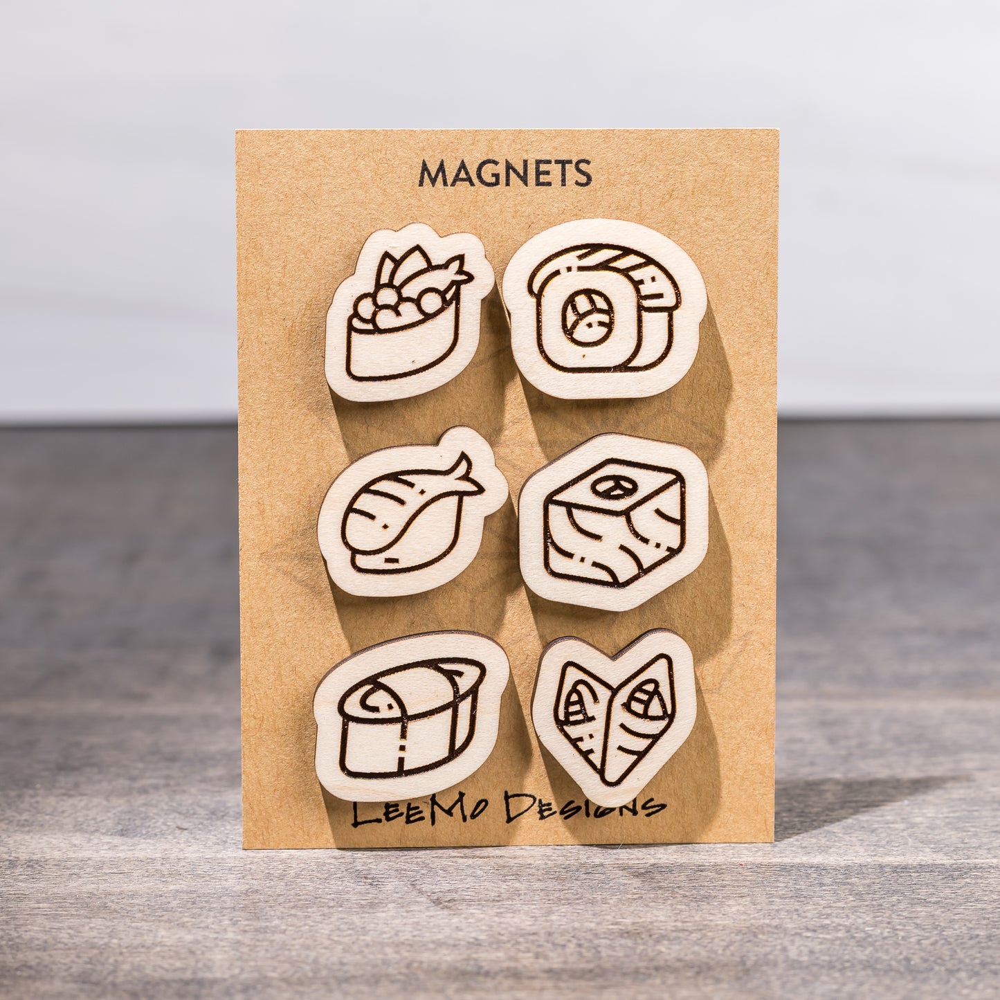 Decorative Magnets - Sushi Set