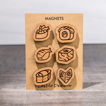 Decorative Magnets - Sushi Set