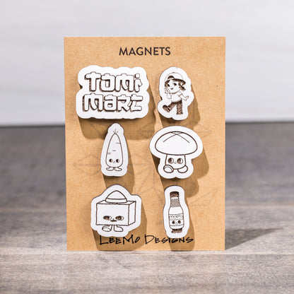 Decorative Magnets - Tomi Mart Set