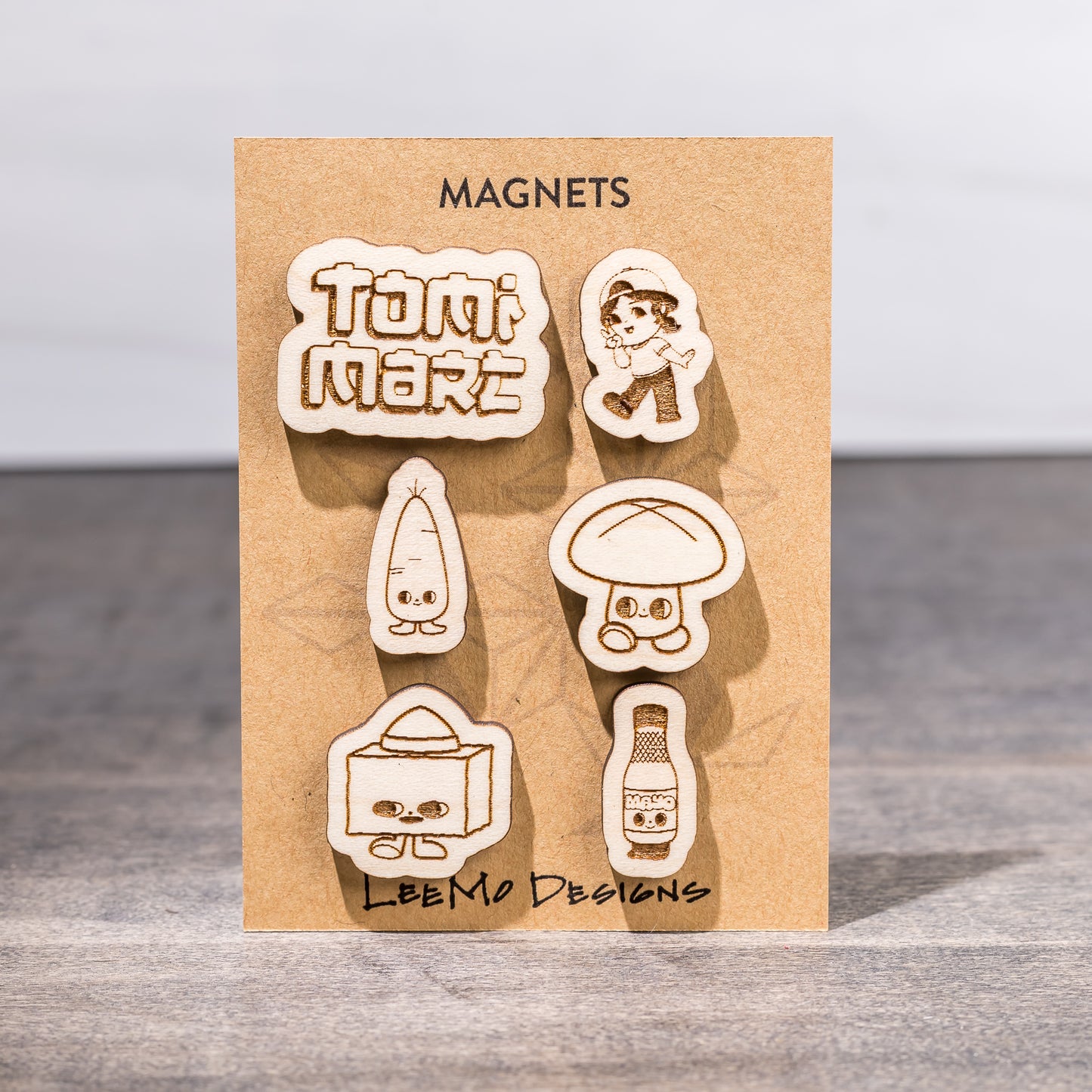 Decorative Magnets - Tomi Mart Set