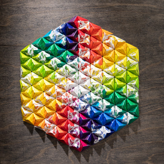 Origami Art - ROYGBIV
