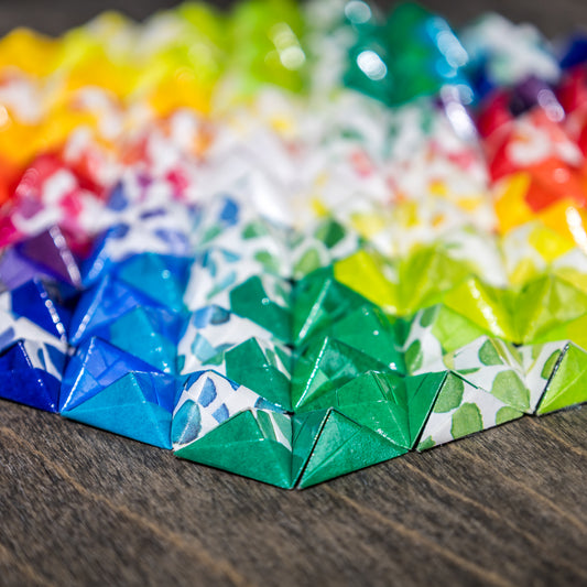 Origami Art - ROYGBIV