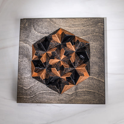 Origami Art - Copper Hues