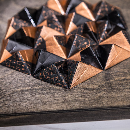 Origami Art - Copper Hues