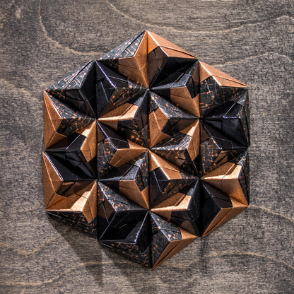 Origami Art - Copper Hues