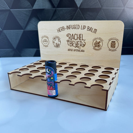 Custom Lip Balm Display Boxes - 35 Lip Balms
