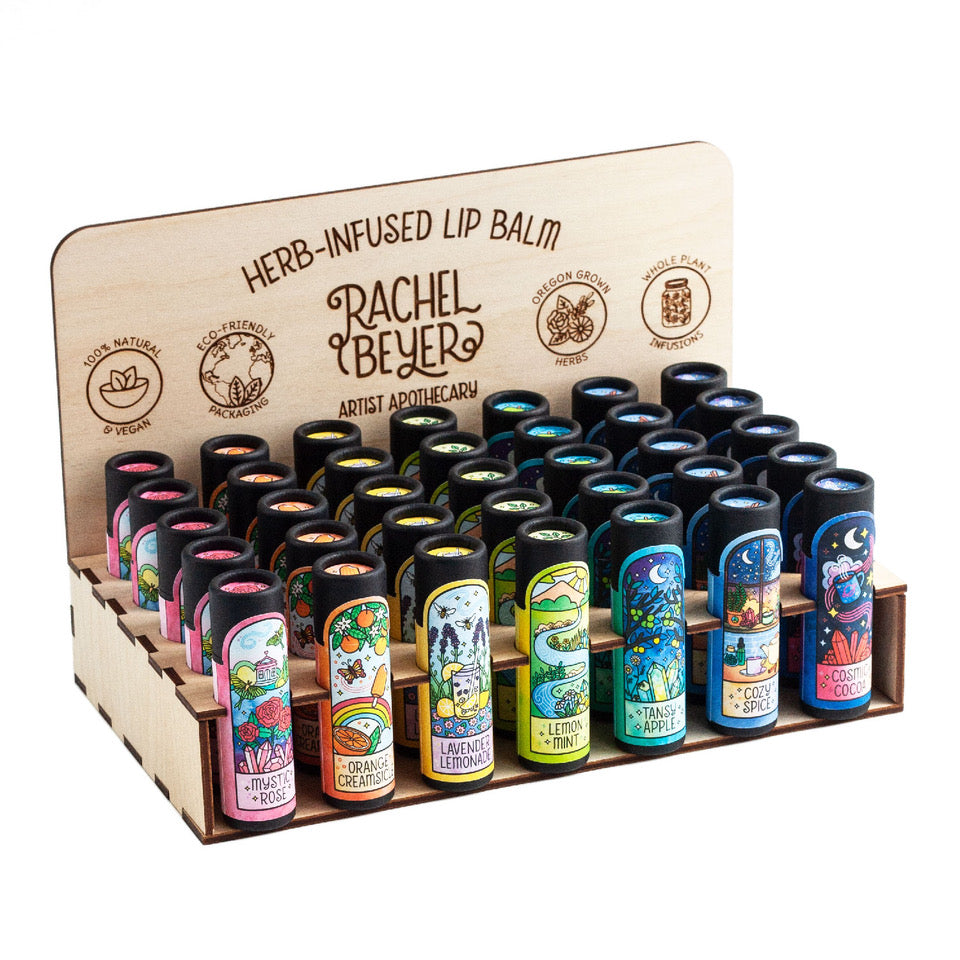 Custom Lip Balm Display Boxes - 35 Lip Balms