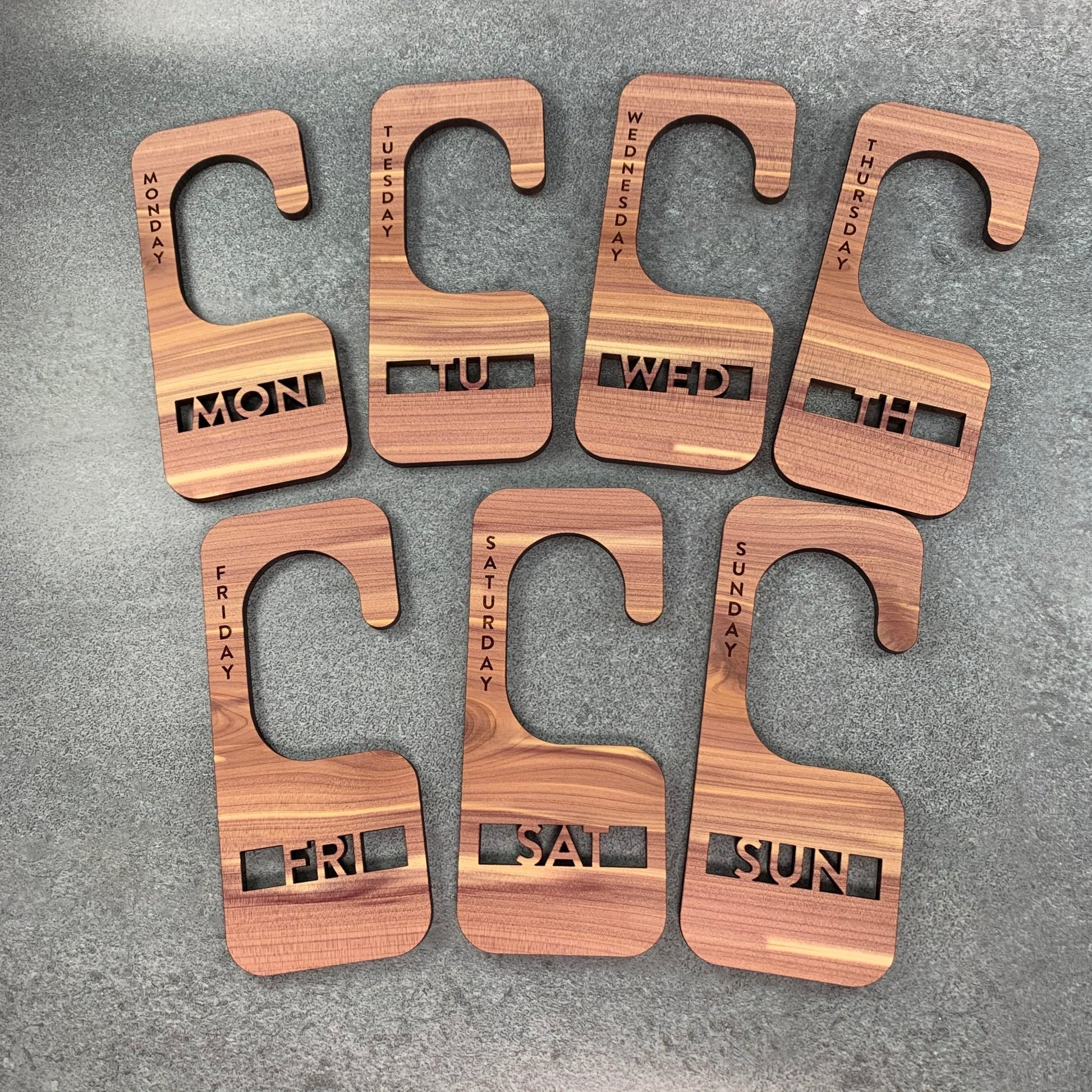 Closet Dividers - Days of The Week - LeeMo Designs