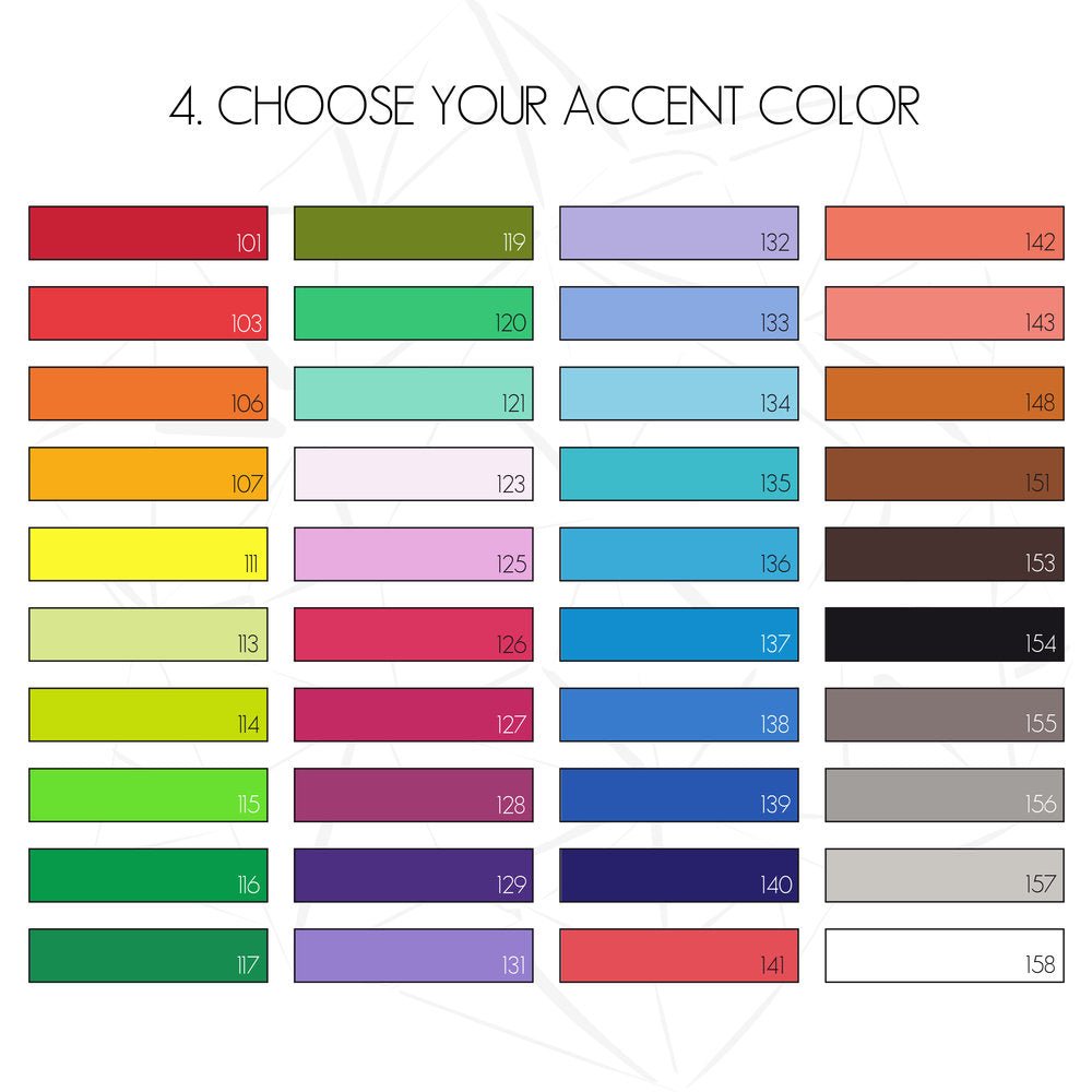 Origami Paper Color Choices LeeMo Designs in Bend, Oregon