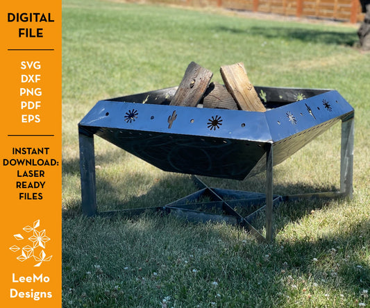 Digital Download: Floating Square Fire Pit - LeeMo Designs