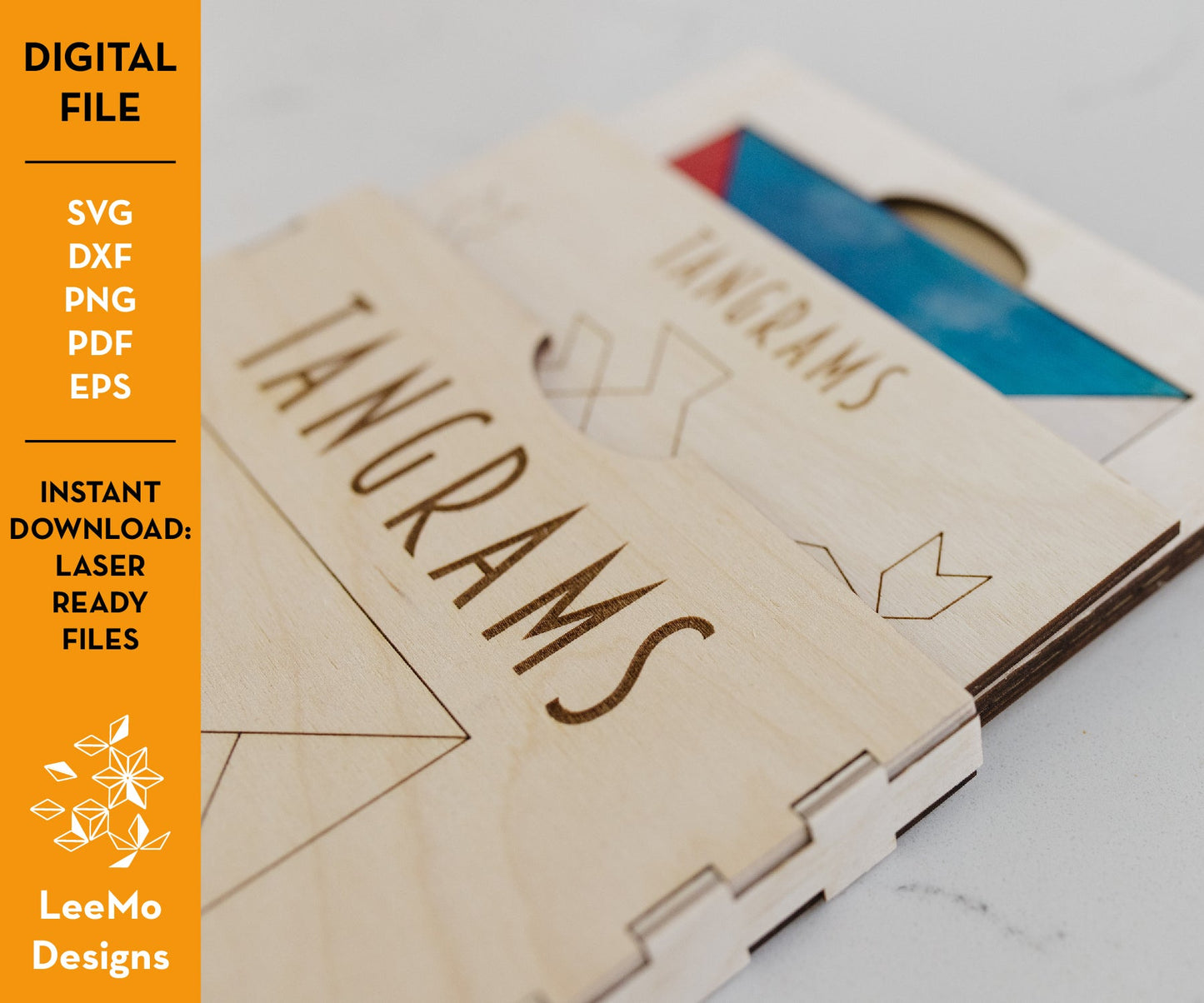 Digital Download: Tangram Puzzle - LeeMo Designs