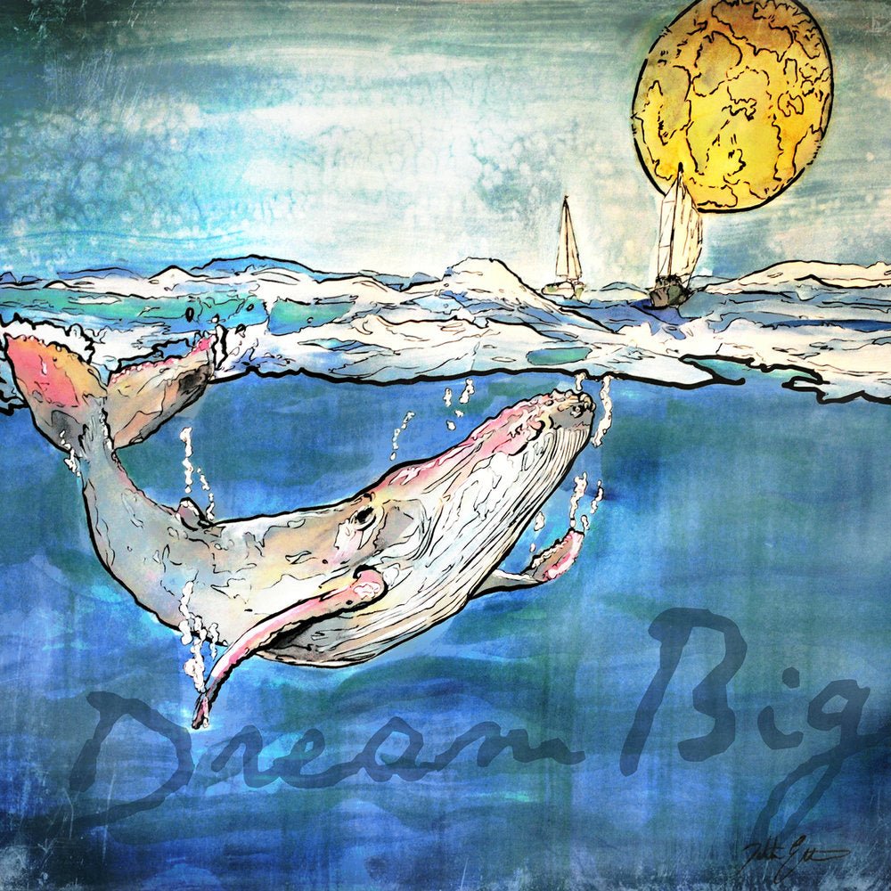 Origami Night Light: Dream Big By Artist Talitha Etters in collaboration with LeeMo Designs