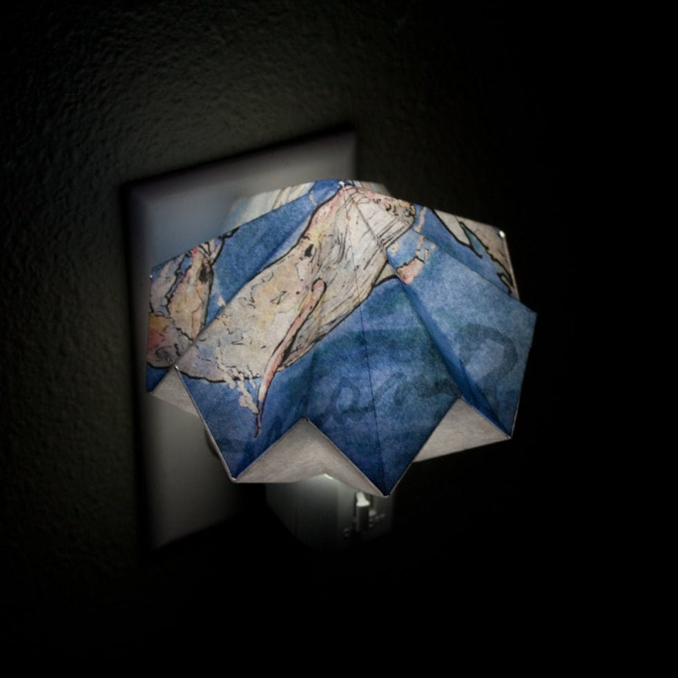 Origami Night Light: Dream Big By Artist Talitha Etters in collaboration with LeeMo Designs