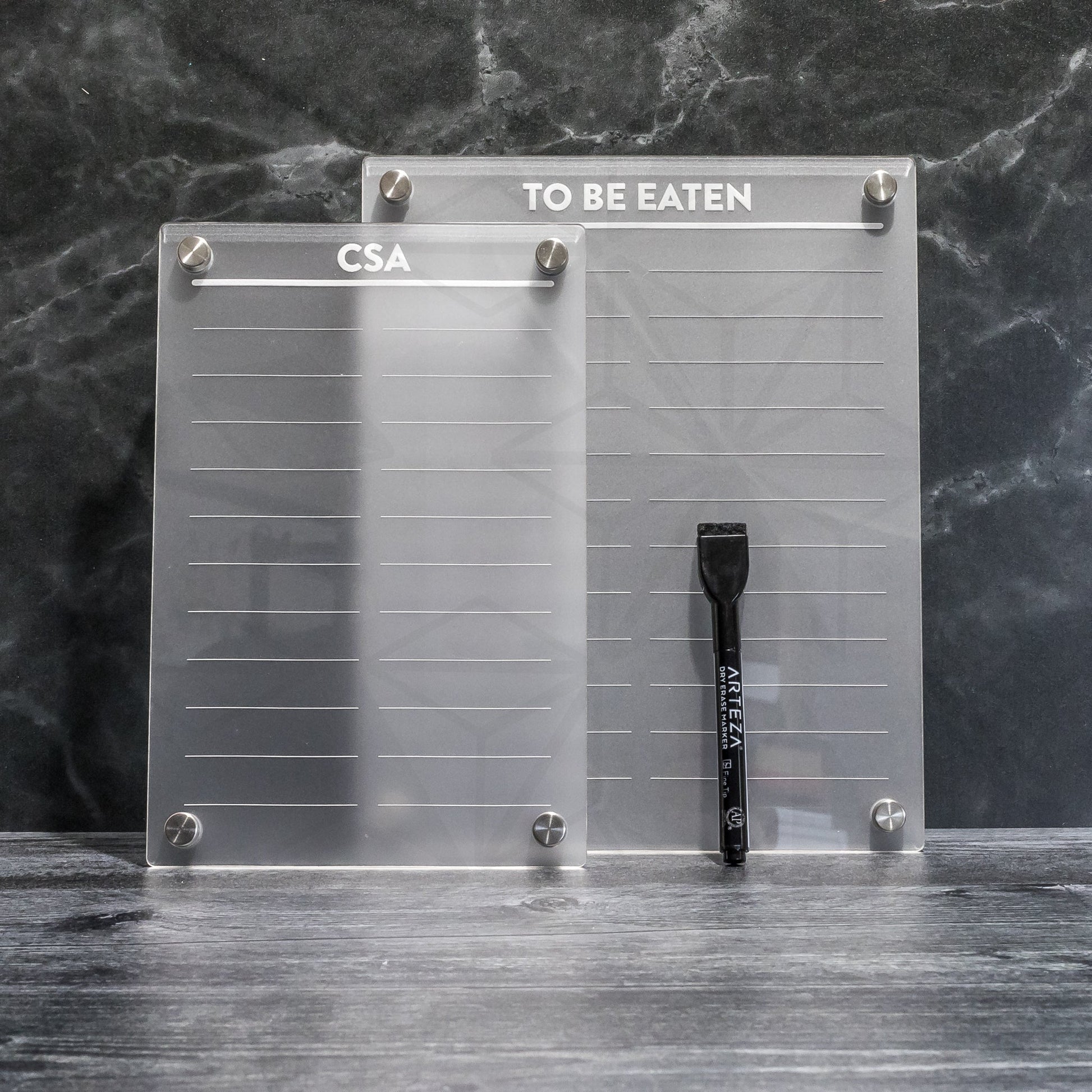 Dry-Erase Magnetic Board: 2-Column Design - LeeMo Designs