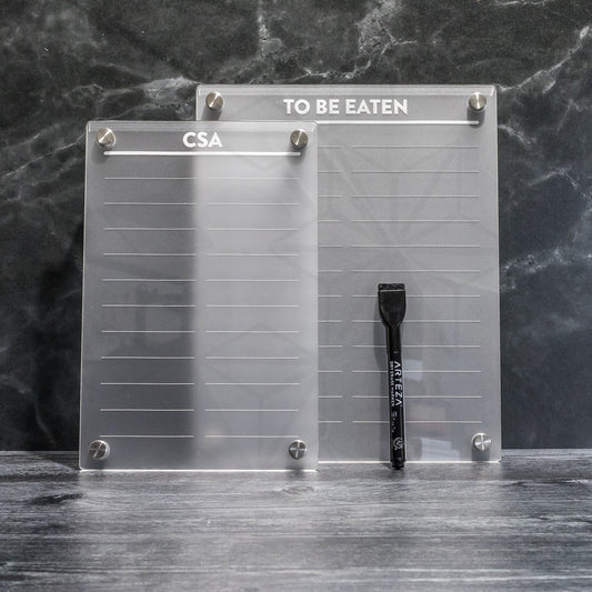 Dry-Erase Magnetic Board: 2-Column Design - LeeMo Designs