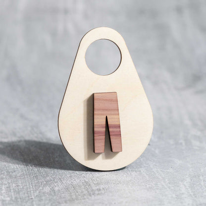 hanging closet organizers - pants - birch plywood closet organizers by LeeMo Designs in Bend Oregon