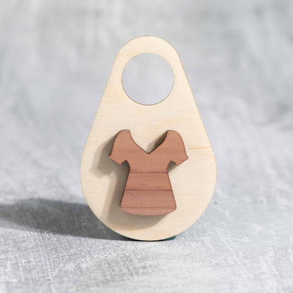 hanging closet organizers - blouse - birch plywood closet organizers by LeeMo Designs in Bend Oregon