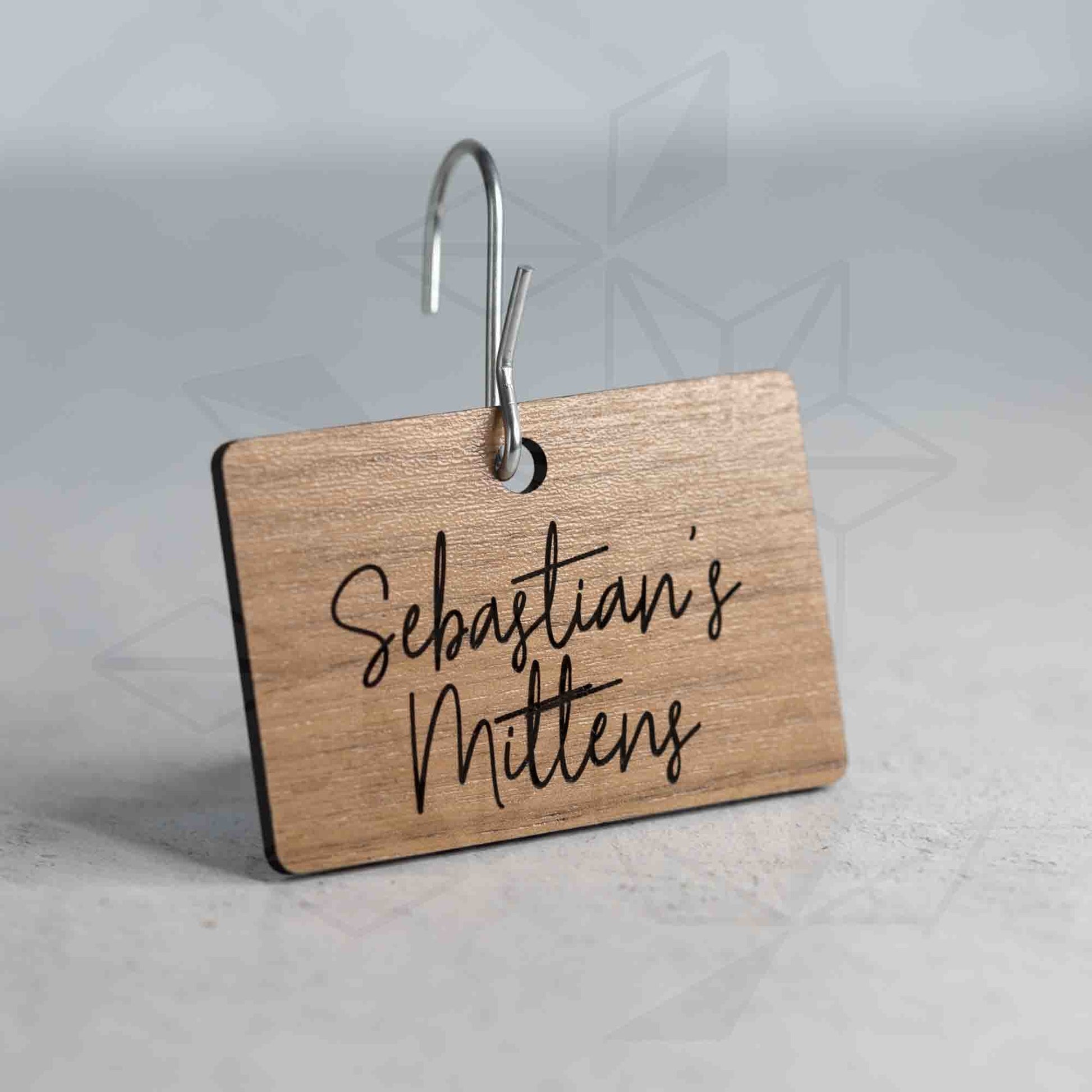 Hooked Labels for Storage Bin Organization - LeeMo Designs