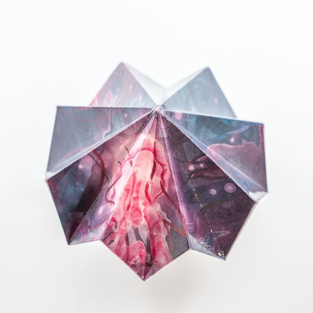 Origami Night Light: Jellyfish Hive By Artist Taylor Rose in collaboration with LeeMo Designs