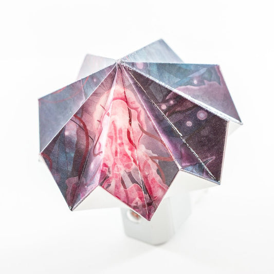 Origami Night Light: Jellyfish Hive By Artist Taylor Rose in collaboration with LeeMo Designs