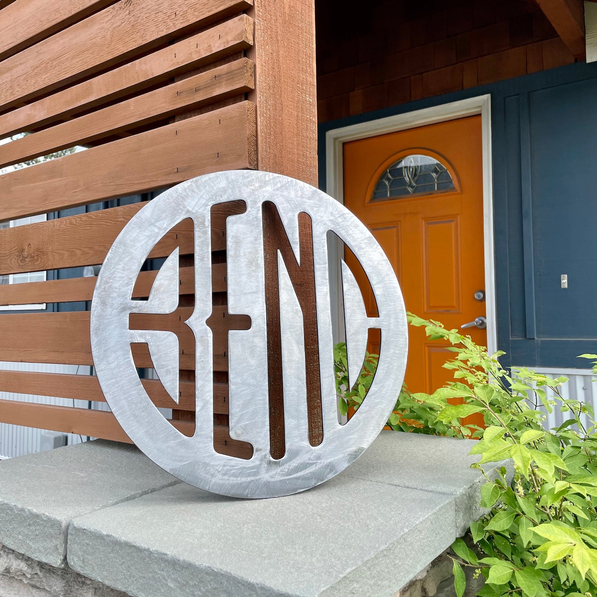 Bend Oregon Metal Sign by Motomattick Designs and LeeMo Designs in Bend, Oregon