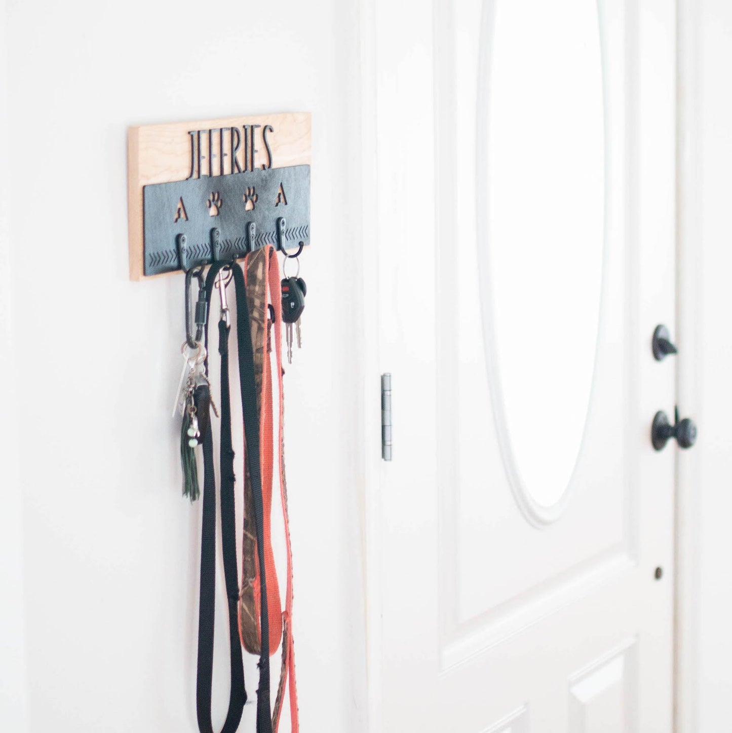 Personalized Key & Leash Holder - LeeMo Designs