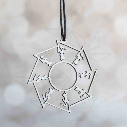 Personalized Ornaments: Name Flake - LeeMo Designs