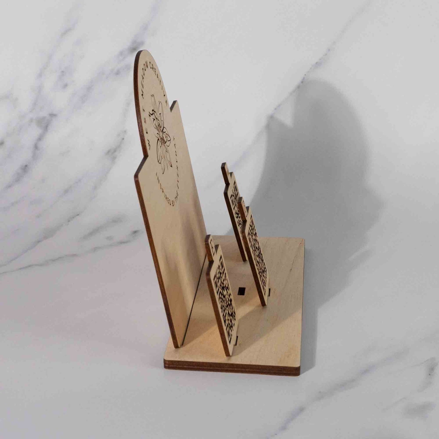 Personalized QR Code Sign - West Meadow Creative - by LeeMo Designs in Bend Oregon