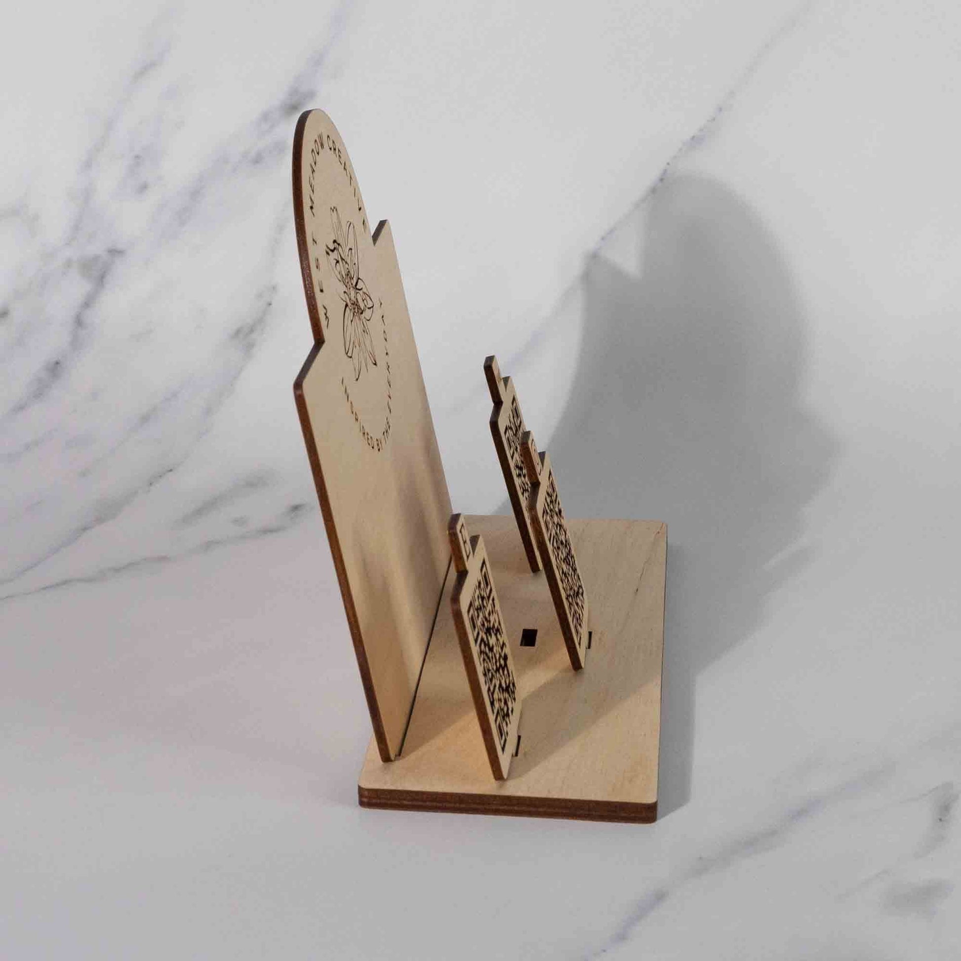 Personalized QR Code Sign - West Meadow Creative - by LeeMo Designs in Bend Oregon