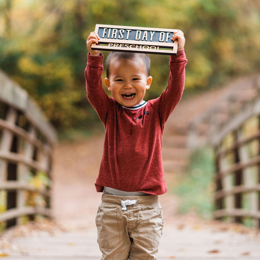 Reusable Back To School Sign - LeeMo Designs
