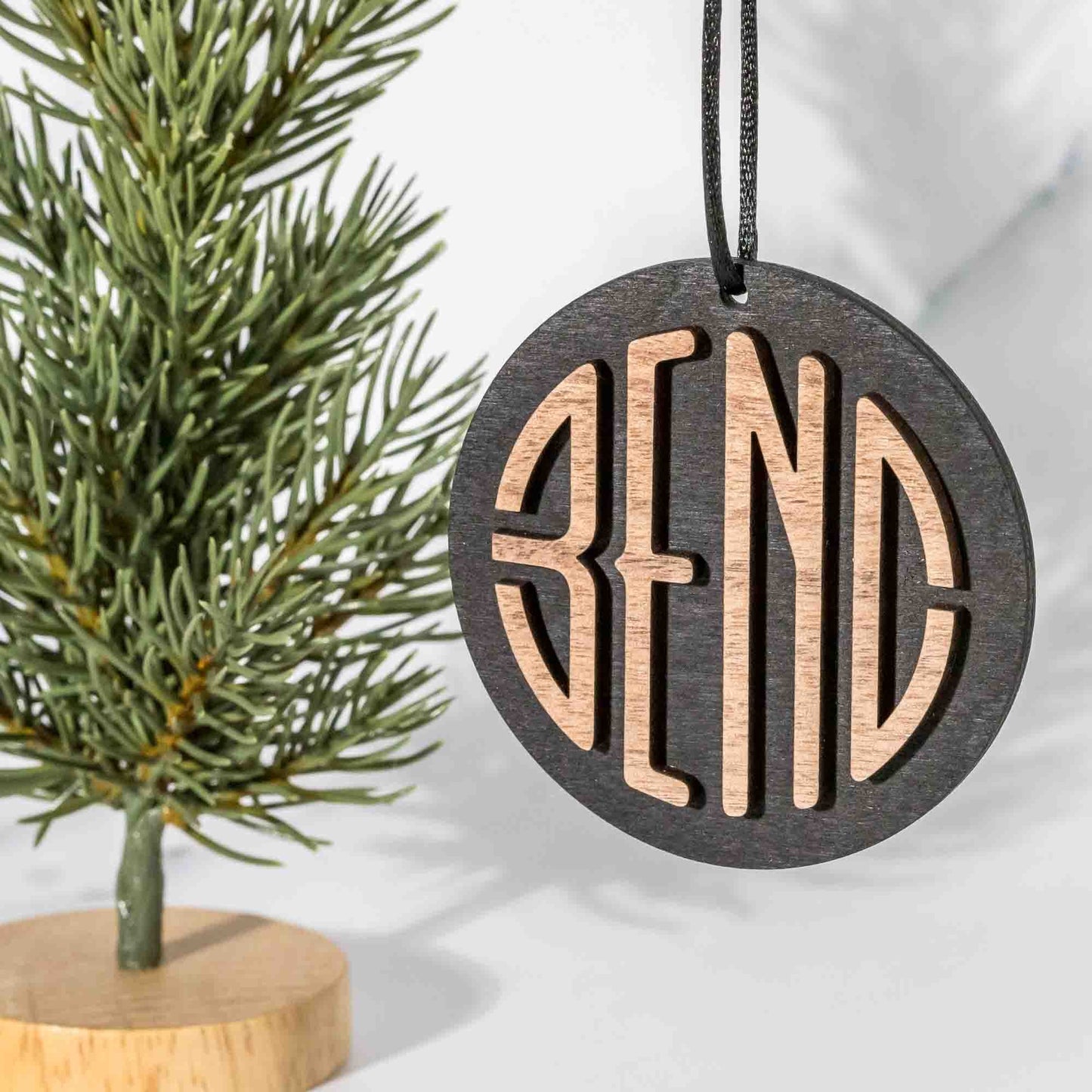 State Christmas Ornaments: Bend, Oregon (Layered) - LeeMo Designs