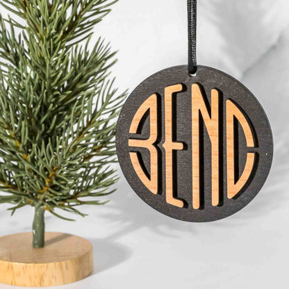 State Christmas Ornaments: Bend, Oregon (Layered) - LeeMo Designs