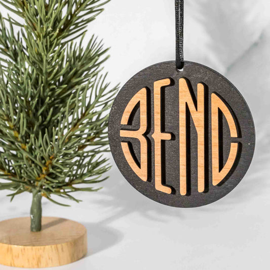 State Christmas Ornaments: Bend, Oregon (Layered) - LeeMo Designs