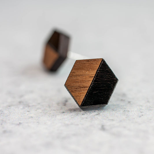 Stud Earrings - Hapa - LeeMo Designs