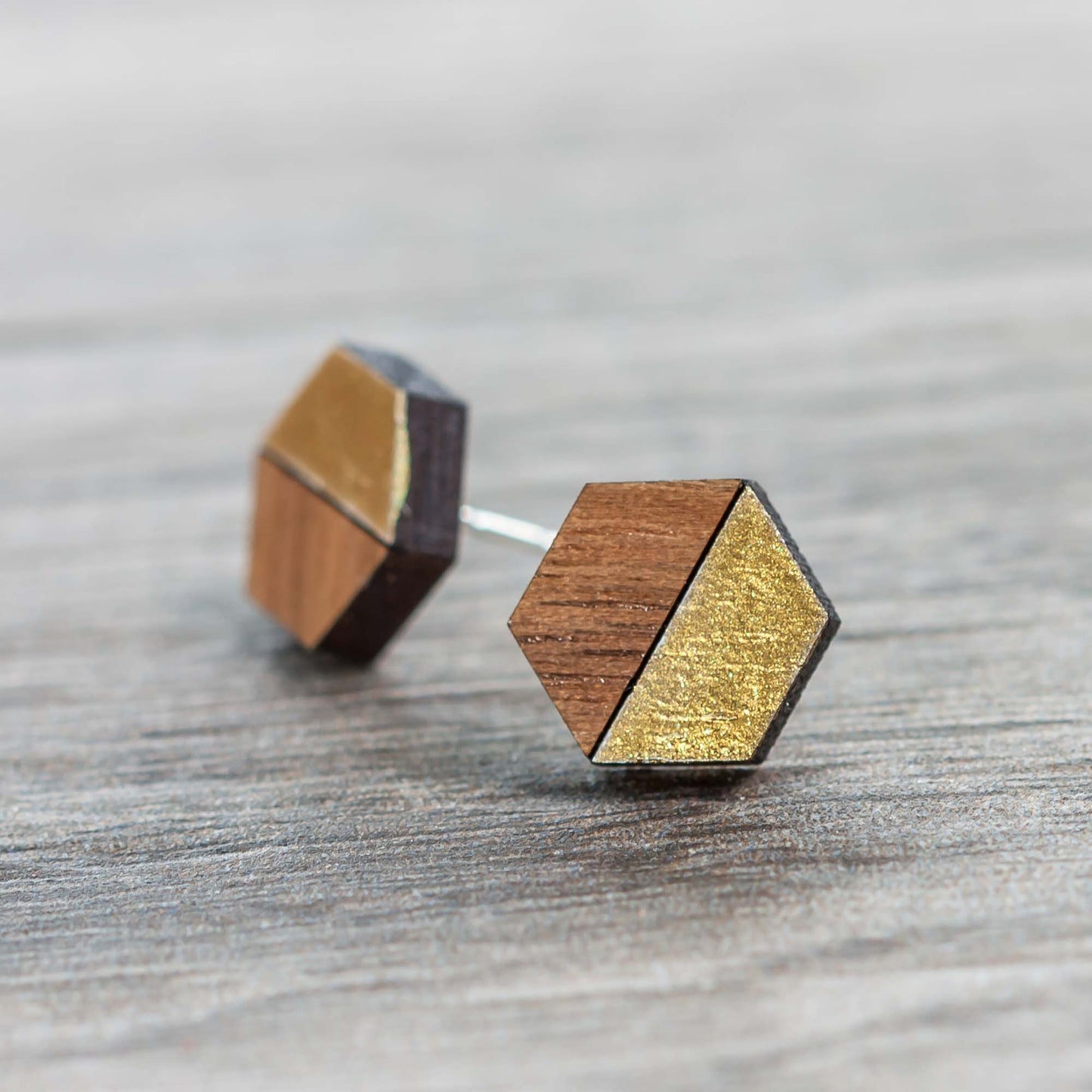 Stud Earrings - Hapa - LeeMo Designs
