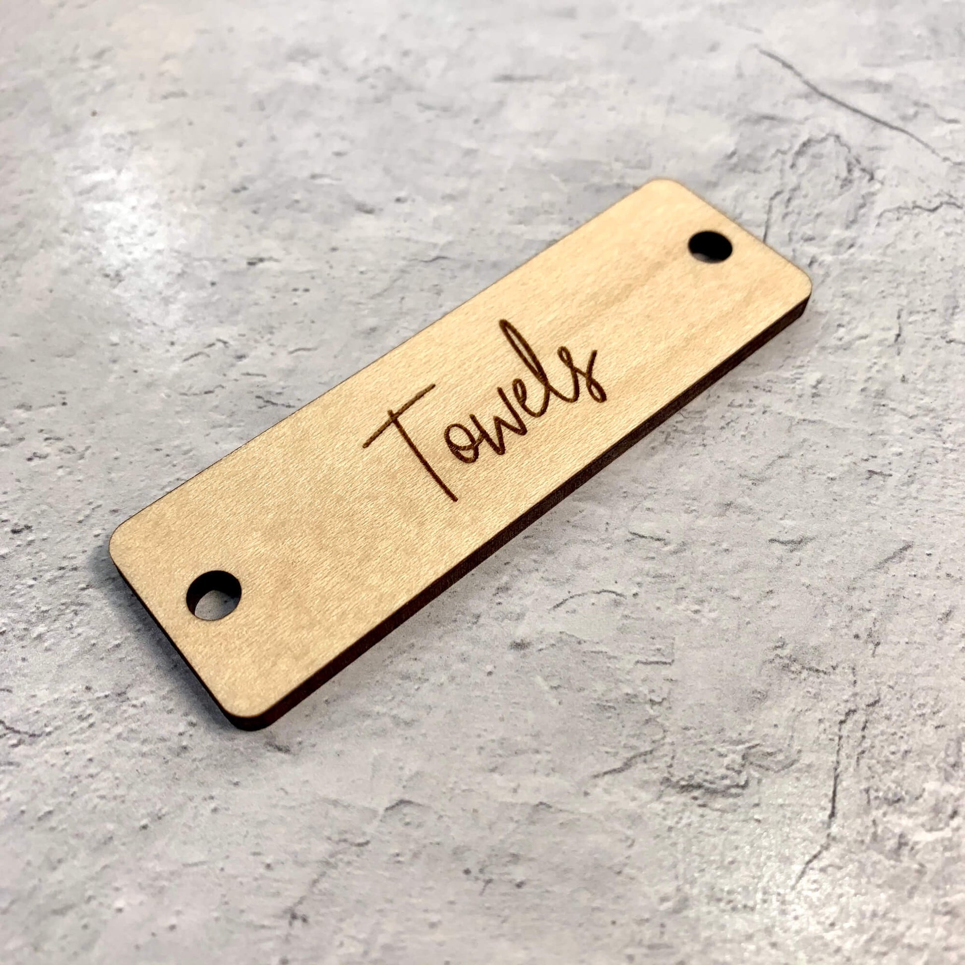 Tie-On Labels for Closet Organization - LeeMo Designs