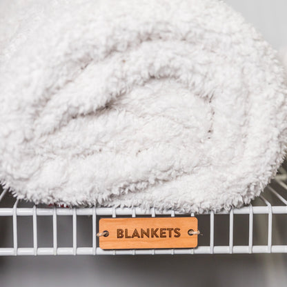 Tie-On Labels for Closet Organization - LeeMo Designs