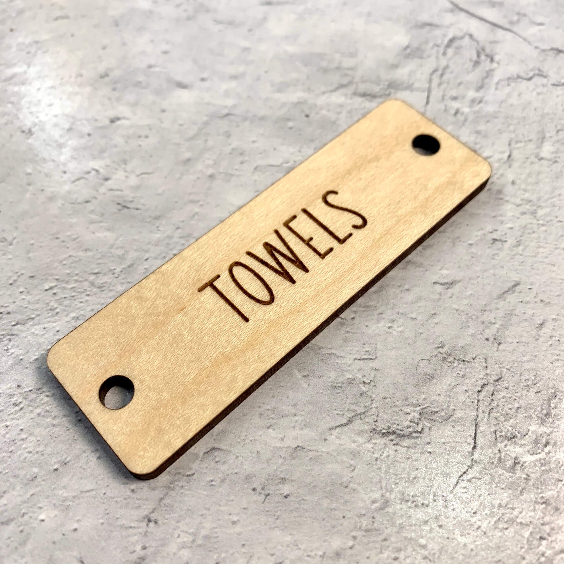 Tie-On Labels for Closet Organization - LeeMo Designs